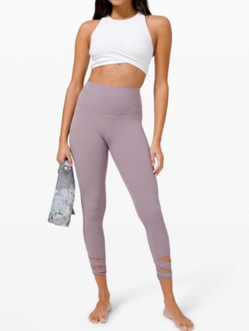 Lululemon athletica Violet Strap tie around leg 💜